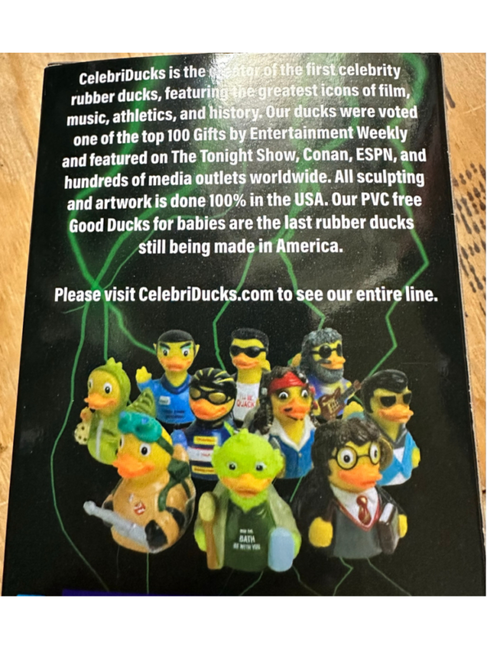 CelebriDucks Goosebusters Rubber Duck Toy One Size Yellow Tan - Picture 5 of 6